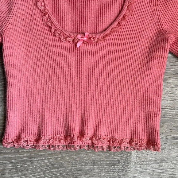 For Love & Lemons Calla Knit Top - Picture 5 of 10